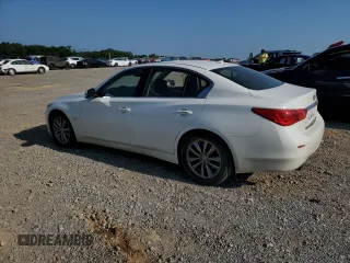 2017 Infiniti Q50 Sport with VIN JN1EV7AP7HM743063, listed as a Copart auction lot 61135995 with 47,149 mi miles and Salvage title. Bid and sale history available at DreamBid. Image 2.