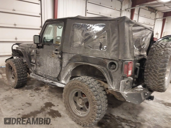 2007 Jeep Wrangler X with VIN 1J4FA24117L126599, listed as a IAAI auction lot 41624453 with 86,963 mi miles and . Bid and sale history available at carsss.com. Image 3.