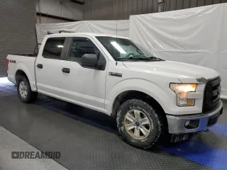 2017 Ford F-150 XL with VIN 1FTEW1E85HFC06836, listed as a Copart auction lot 53308595 with 133,447 mi miles and Clean Title. Bid and sale history available at carsss.com. Image 4.