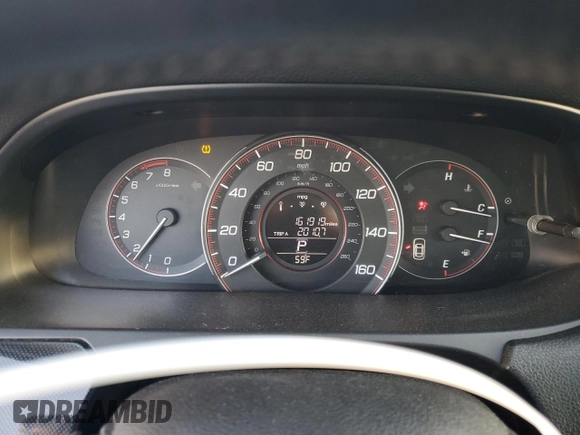 2013 Honda Accord Sport with VIN 1HGCR2F52DA092974, listed as a Copart auction lot 48638075 with 161,919 mi miles and Clean Title. Bid and sale history available at DreamBid. Image 9.