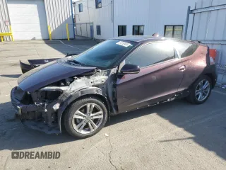2013 Honda CR-Z with VIN JHMZF1D48DS003178, listed as a Copart auction lot 51550965 with 195,528 mi miles and Salvage Title. Bid and sale history available at carsss.com. Image 1.