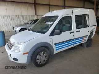2013 Ford Transit Connect XLT with VIN NM0LS6BN9DT132971, listed as a Copart auction lot 62988865 with 173,421 mi miles and Salvage title. Bid and sale history available at DreamBid. Image 1.