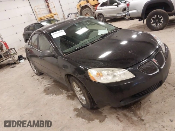 2006 Pontiac G6 6-Cyl with VIN 1G2ZG558664259127, listed as a IAAI auction lot 41987539 with 180,171 mi miles. Bid and sale history available at carsss.com. Image 1.