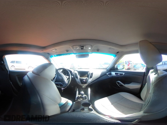 2013 Hyundai Veloster w/Black Int with VIN KMHTC6AD4DU132701, listed as a IAAI auction lot 42021759 with 102,840 mi miles and . Bid and sale history available at DreamBid. Image 18.