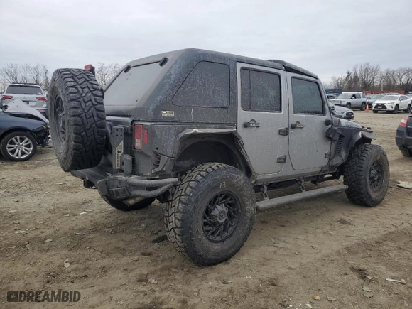 2016 Jeep Wrangler Unlimited Sahara with VIN 1C4BJWEG9GL102033, listed as a Copart auction lot 88695525 with 94,953 mi miles and Salvage Title. Bid and sale history available at carsss.com. Image 3.