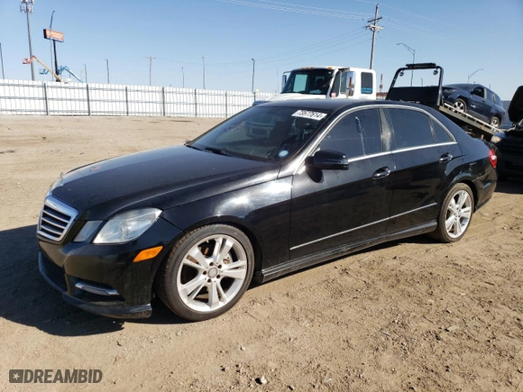 2013 Mercedes-Benz E-Class E 350 Luxury with VIN WDDHF5KB0DA711782, listed as a Copart auction lot 73577614 with 167,260 mi miles and Clean Title. Bid and sale history available at carsss.com. Image 1.