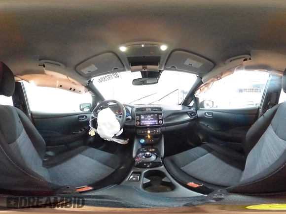 2022 Nissan LEAF SV Plus with VIN 1N4BZ1CV1NC560214, listed as a Copart auction lot 82192504 with 18,849 mi miles and Salvage Title. Bid and sale history available at DreamBid. Image 13.