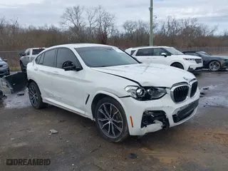 2020 BMW X4 xDrive30i with VIN 5UX2V1C09L9B88384, listed as a IAAI auction lot 41462042 with 78,246 mi miles. Bid and sale history available at carsss.com. Image 1.
