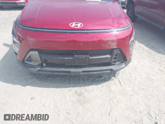 2024 Hyundai Kona SEL with VIN KM8HBCAB3RU106748, listed as a IAAI auction lot 42126099 with 25,166 mi miles and . Bid and sale history available at carsss.com. Image 17.