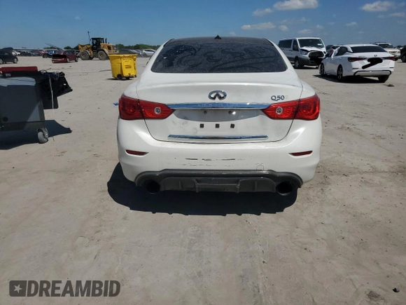 2017 Infiniti Q50 Red Sport 400 с VIN JN1FV7APXHM850015, выставлен на аукционе Copart как лот 56729395 с пробегом 134 199 миль миль и Чистый • Clean title. История ставок и продаж доступна на DreamBid. Изображение 6.