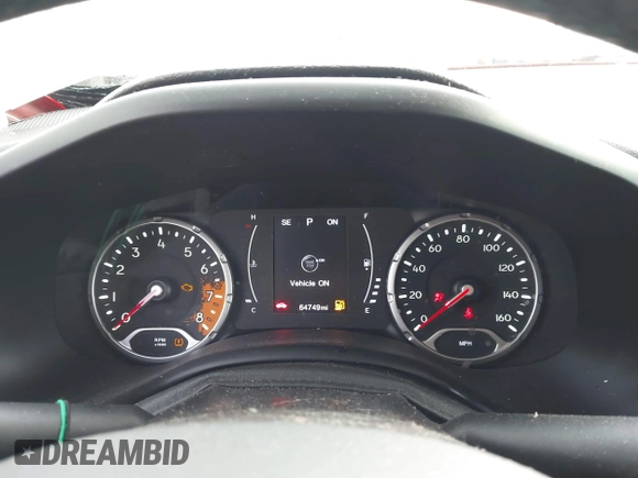 2017 Jeep Renegade Altitude with VIN ZACCJBBB7HPF99635, listed as a IAAI auction lot 41722246 with 64,749 mi miles and . Bid and sale history available at DreamBid. Image 7.