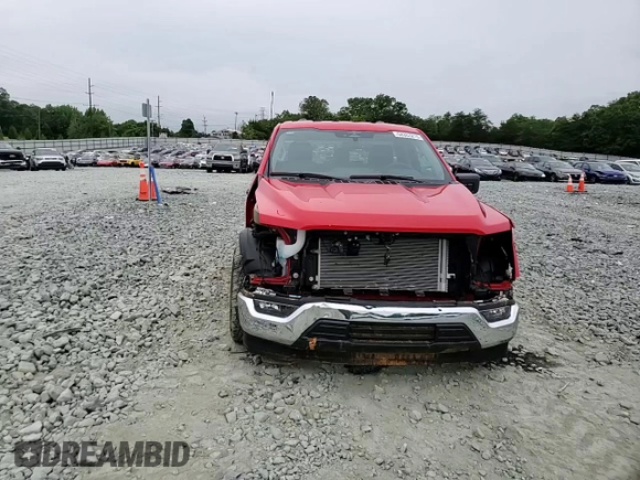 2023 Ford F-150 XL with VIN 1FTMF1C53PKF64009, listed as a Copart auction lot 58383215 with 8,655 mi miles and Salvage title. Bid and sale history available at DreamBid. Image 13.