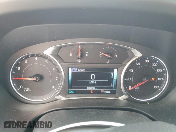2017 GMC Acadia SLT with VIN 1GKKNVLSXHZ214624, listed as a Copart auction lot 53674125 with 94,356 mi miles and Salvage title. Bid and sale history available at DreamBid. Image 9.
