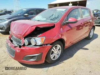 2013 Chevrolet Sonic LT with VIN 1G1JC6SB3D4245086, listed as a Copart auction lot 43822255 with 93,689 mi miles and Clean Title. Bid and sale history available at carsss.com. Image 1.