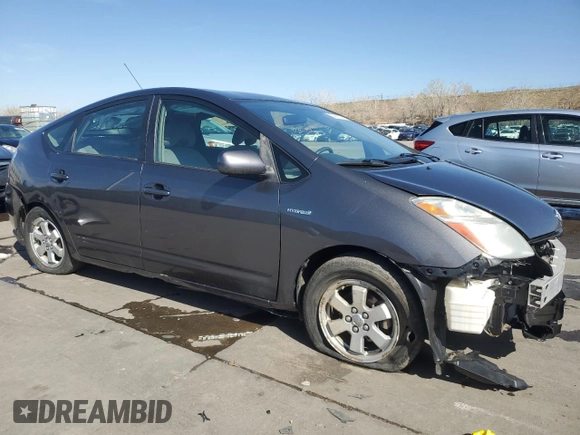2007 Toyota Prius with VIN JTDKB20U273244839, listed as a Copart auction lot 53083365 with 166,914 mi miles and Salvage Title. Bid and sale history available at carsss.com. Image 4.
