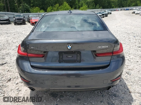 2019 BMW 3 Series 330i xDrive with VIN 3MW5R7J5XK8A05274, listed as a Copart auction lot 61479905 with 79,038 mi miles and Salvage title. Bid and sale history available at DreamBid. Image 6.