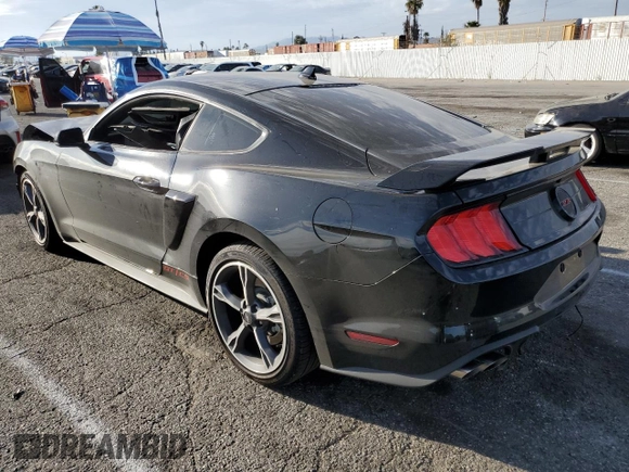 2022 Ford Mustang GT with VIN 1FA6P8CF2N5130818, listed as a Copart auction lot 46319515 with 1,616 mi miles and Salvage title. Bid and sale history available at DreamBid. Image 2.