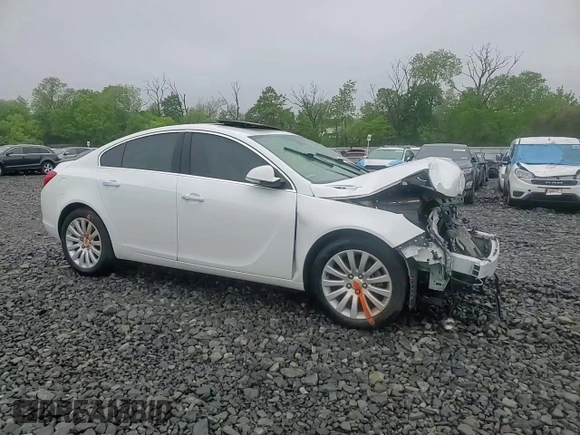 2012 Buick Regal Turbo Premium 1 with VIN 2G4GS5EV3C9215498, listed as a Copart auction lot 55555485 with 159,870 mi miles and Salvage title. Bid and sale history available at DreamBid. Image 13.