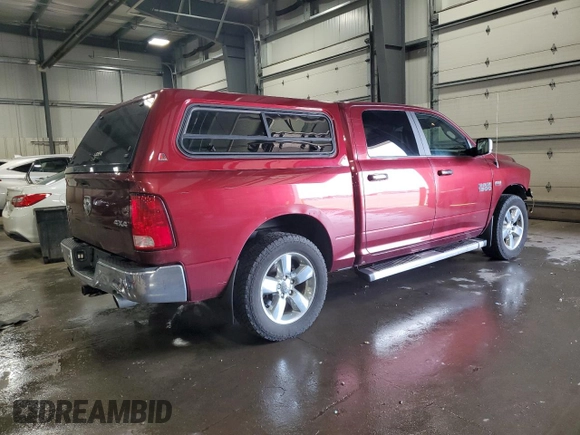 2017 Ram 1500 Big Horn with VIN 3C6RR7LT2HG689307, listed as a Copart auction lot 59586355 with 190,855 mi miles and Salvage title. Bid and sale history available at DreamBid. Image 3.