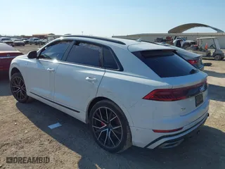 2019 Audi Q8 Premium Plus with VIN WA1EVAF10KD004259, listed as a IAAI auction lot 41670897 with 73,265 mi miles. Bid and sale history available at carsss.com. Image 3.
