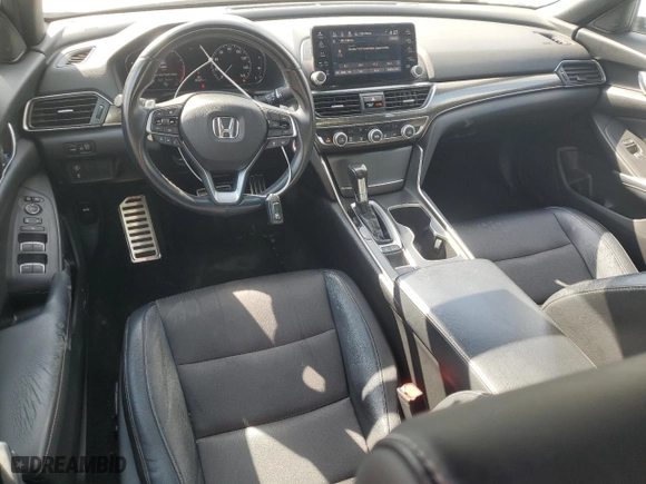 2018 Honda Accord Sedan Sport 1.5T with VIN 1HGCV1F34JA039340, listed as a Copart auction lot 47256705 with 103,623 mi miles and Salvage Title. Bid and sale history available at carsss.com. Image 8.
