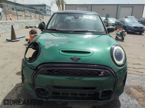 2023 MINI Hardtop Cooper S with VIN WMW53DH03P2T30588, listed as a Copart auction lot 50954405 with 15,678 mi miles and Salvage title. Bid and sale history available at DreamBid. Image 5.