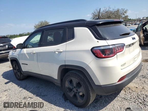 2019 Jeep Compass Altitude with VIN 3C4NJCBB6KT782474, listed as a Copart auction lot 53951275 with 70,480 mi miles and Non Repairable. Bid and sale history available at carsss.com. Image 2.