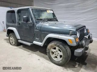 2003 Jeep Wrangler Sport with VIN 1J4FA49S53P332041, listed as a Copart auction lot 48569515 with 175,206 mi miles and Clean Title. Bid and sale history available at carsss.com. Image 4.
