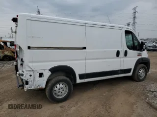 2019 Ram ProMaster Cargo with VIN 3C6TRVAG6KE503187, listed as a Copart auction lot 50260305 with 176,451 mi miles and Salvage Title. Bid and sale history available at carsss.com. Image 3.