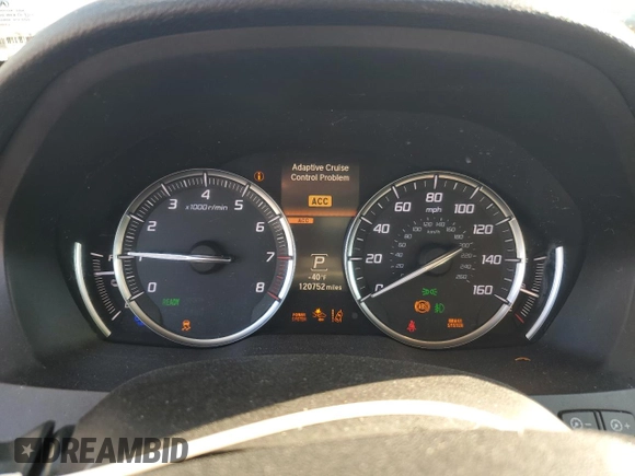 2017 Acura MDX Sport Hybrid w/Advance Pkg with VIN 5FRYD7H75HB002114, listed as a Copart auction lot 73378684 with 120,752 mi miles and Salvage Title. Bid and sale history available at carsss.com. Image 9.