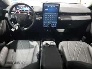 2024 Ford Mustang Mach-E Select with VIN 3FMTK1SU3RMA13621, listed as a Copart auction lot 50179205 with 4,489 mi miles and Salvage Title. Bid and sale history available at DreamBid. Image 8.