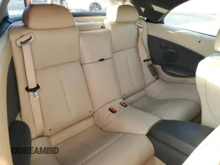 2005 BMW 6 Series 645Ci with VIN WBAEK73415B325739, listed as a Copart auction lot 80505554 with 85,651 mi miles and Salvage Title. Bid and sale history available at carsss.com. Image 10.