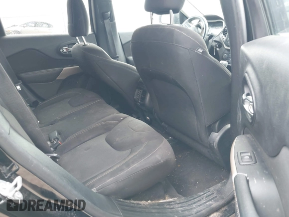 2017 Jeep Cherokee Latitude with VIN 1C4PJLCS5HW642779, listed as a IAAI auction lot 41898992 with 109,145 mi miles and . Bid and sale history available at carsss.com. Image 8.