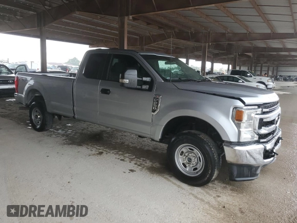 2022 Ford F-250 XL with VIN 1FT7X2BN5NEE57105, listed as a Copart auction lot 50933385 with 40,854 mi miles and Salvage Title. Bid and sale history available at DreamBid. Image 4.