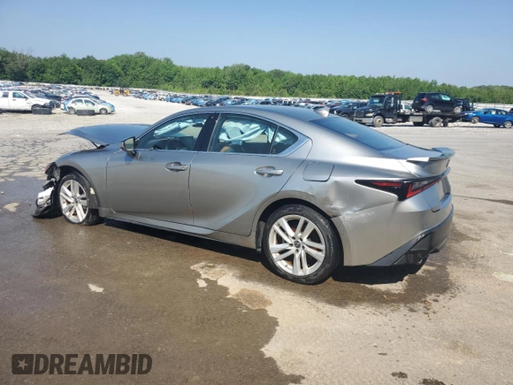2022 Lexus IS with VIN JTHCA1D24N5122168, listed as a Copart auction lot 54872845 with 26,083 mi miles and Salvage Title. Bid and sale history available at carsss.com. Image 2.