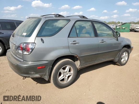 2001 Lexus RX 300 with VIN JTJHF10U810190848, listed as a Copart auction lot 69218754 with 96,814 mi miles and Clean Title. Bid and sale history available at DreamBid. Image 3.