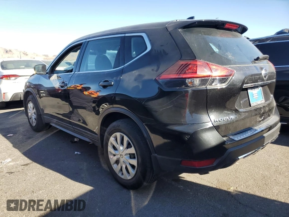 2017 Nissan Rogue SV with VIN 5N1AT2MT1HC890705, listed as a Copart auction lot 44070595 with 89,411 mi miles and Salvage Title. Bid and sale history available at carsss.com. Image 2.