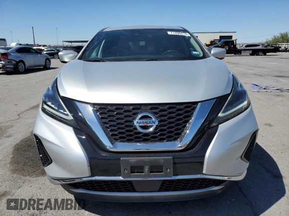 2022 Nissan Murano S with VIN 5N1AZ2AJ8NC108980, listed as a Copart auction lot 71496214 with 15,891 mi miles and Salvage Title. Bid and sale history available at DreamBid. Image 5.