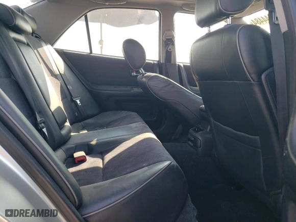 2002 Lexus IS 300 with VIN JTHBD192X20057265, listed as a Copart auction lot 75644484 with 99,875 mi miles and Salvage Title. Bid and sale history available at carsss.com. Image 10.
