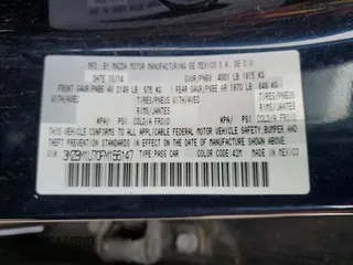 2015 Mazda 3 i Sport with VIN 3MZBM1U70FM156147, listed as a Copart auction lot 52214175 with 99,165 mi miles and Salvage Title. Bid and sale history available at carsss.com. Image 14.