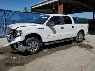 2014 Ford F-150 XL with VIN 1FTFW1CT4EKF14885, listed as a Copart auction lot 49716315 with 166,468 mi miles and Salvage Title. Bid and sale history available at carsss.com. Image 1.