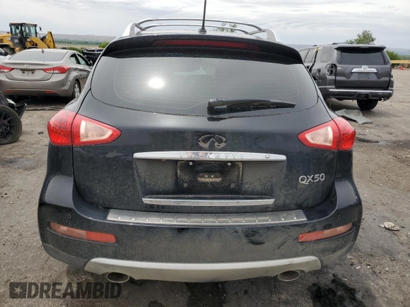 2016 Infiniti QX50 with VIN JN1BJ0RR5GM270631, listed as a Copart auction lot 57956974 with 0 mi miles and Salvage Title. Bid and sale history available at carsss.com. Image 6.