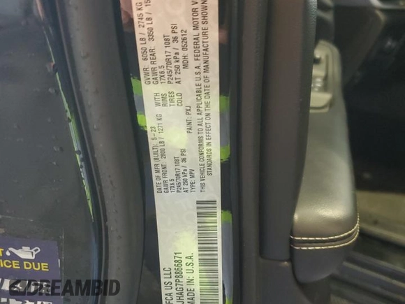 2023 Jeep Grand Cherokee Laredo with VIN 1C4RJHAG7P8866871, listed as a Copart auction lot 58341235 with 48,737 mi miles and Salvage title. Bid and sale history available at DreamBid. Image 13.