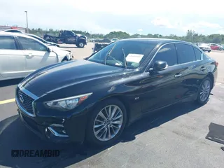 2019 Infiniti Q50 Sport with VIN JN1EV7AP8KM543137, listed as a IAAI auction lot 42602595 with 37,523 mi miles and . Bid and sale history available at DreamBid. Image 17.