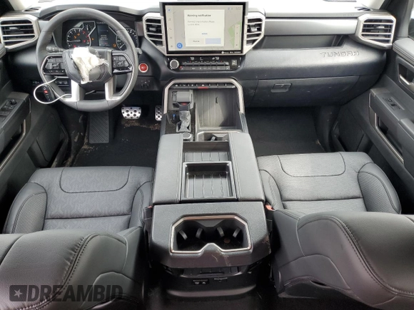 2024 Toyota Tundra SR5 with VIN 5TFLA5DB8RX225497, listed as a Copart auction lot 54444545 with 6,092 mi miles and Salvage title. Bid and sale history available at DreamBid. Image 8.