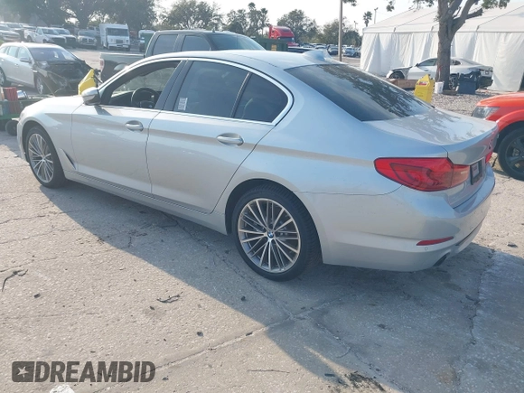 2020 BMW 5 Series 530i with VIN WBAJR3C04LWW82144, listed as a IAAI auction lot 41492399 with 37,676 mi miles and . Bid and sale history available at DreamBid. Image 3.