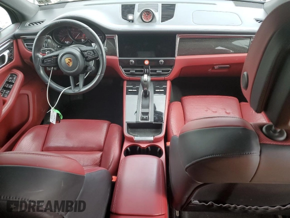 2022 Porsche Macan Turbo with VIN WP1AF2A56NLB30555, listed as a Copart auction lot 59379765 with 36,129 mi miles and Salvage title. Bid and sale history available at DreamBid. Image 8.