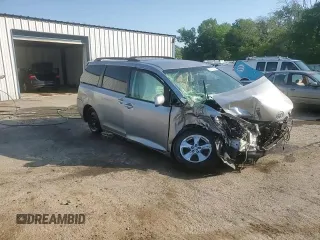2014 Toyota Sienna LE AAS with VIN 5TDKK3DC5ES447565, listed as a Copart auction lot 52301335 with 0 mi miles and Salvage Title. Bid and sale history available at carsss.com. Image 14.