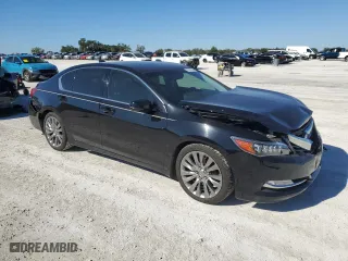 2017 Acura RLX w/Technology Pkg with VIN JH4KC1F57HC000692, listed as a Copart auction lot 82865294 with 103,131 mi miles and Salvage Title. Bid and sale history available at carsss.com. Image 4.