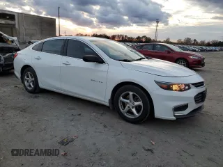 2017 Chevrolet Malibu LS with VIN 1G1ZB5STXHF288164, listed as a Copart auction lot 81993394 with 156,348 mi miles and Salvage Title. Bid and sale history available at DreamBid. Image 4.